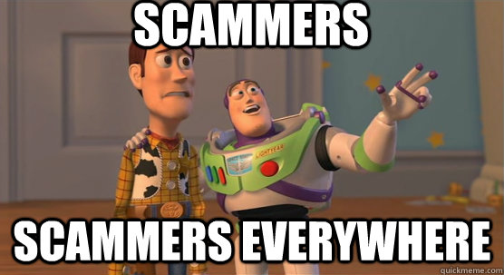 Scammers Everywhere